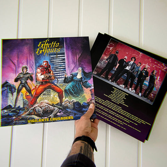 GHETTO GHOULS - Vigilante Crusaders LP (+ TOTE BAG/ STICKERS/ 7'' EP)