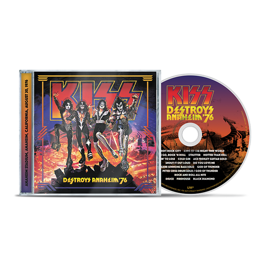 KISS - Destroys Anaheim 76 (50th Anniversary Edition) CD (PREORDER)