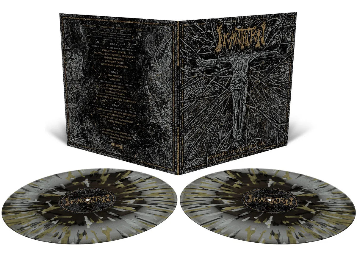 INCANTATION - Onward To Golgotha Live 2LP (SPLATTER)