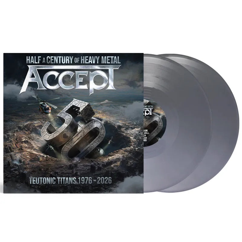 ACCEPT - Teutonic Titans 1976-2026 2LP (SILVER) (PREORDER)