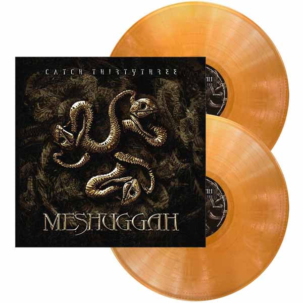 MESHUGGAH - Catch Thirtythree: 20TH ANNIVERSARY EDITION (2LP GOLD, WHITE MARBLE) (PREORDER)
