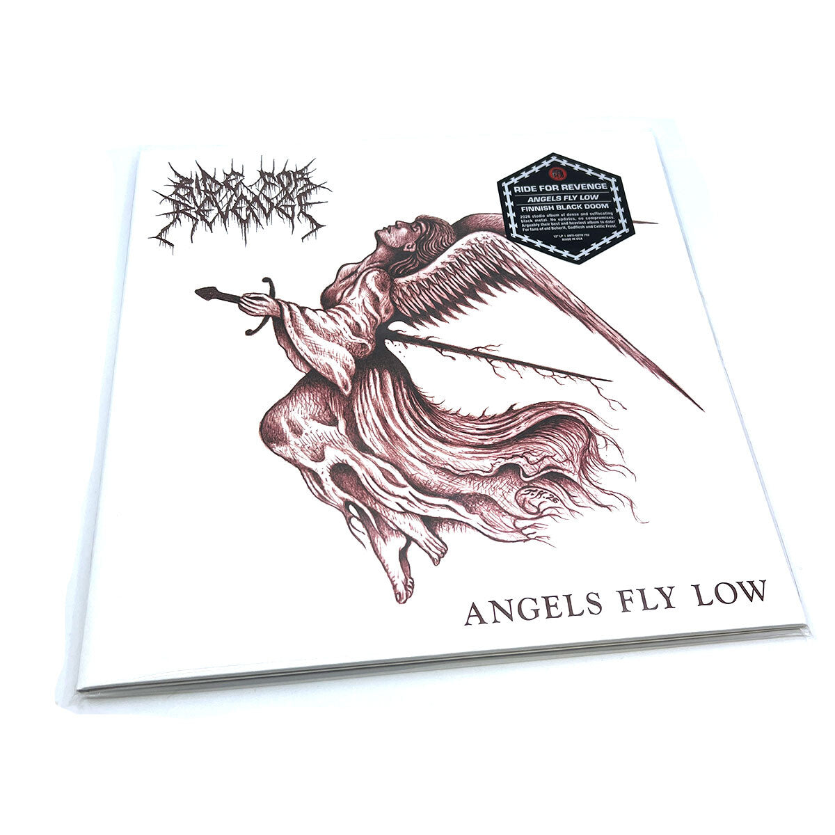 RIDE FOR REVENGE – Angels Fly Low LP (PREORDER)