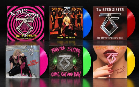 TWISTED SISTER: Totally Twisted: The Studio Albums 1982-1987 LP BOX (PREORDER)