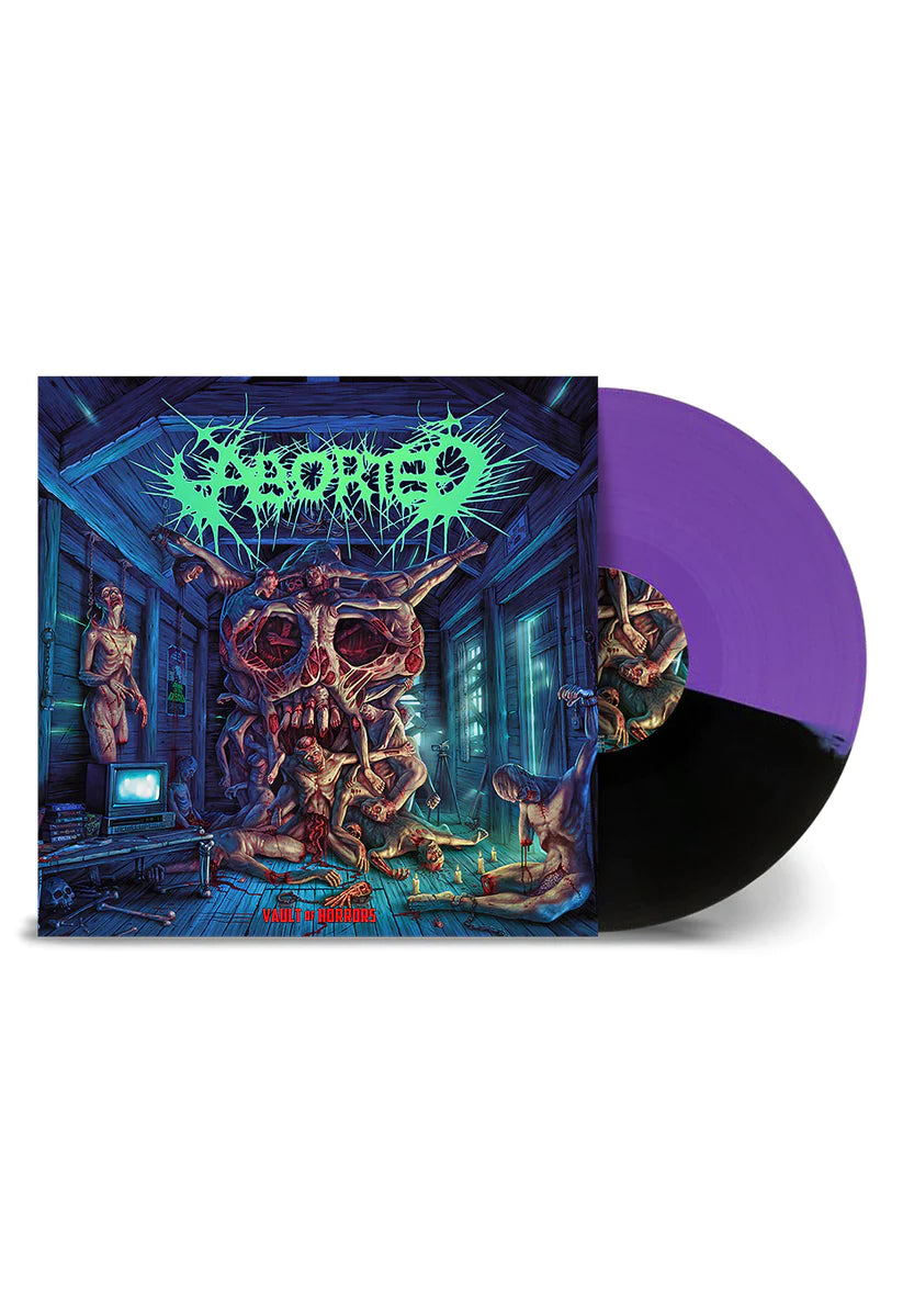 ABORTED - Vault Of Horrors LP (PURPLE/BLACK)