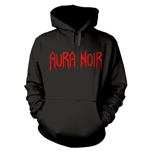 AURA NOIR - Logo HOODED SWEATSHIRT