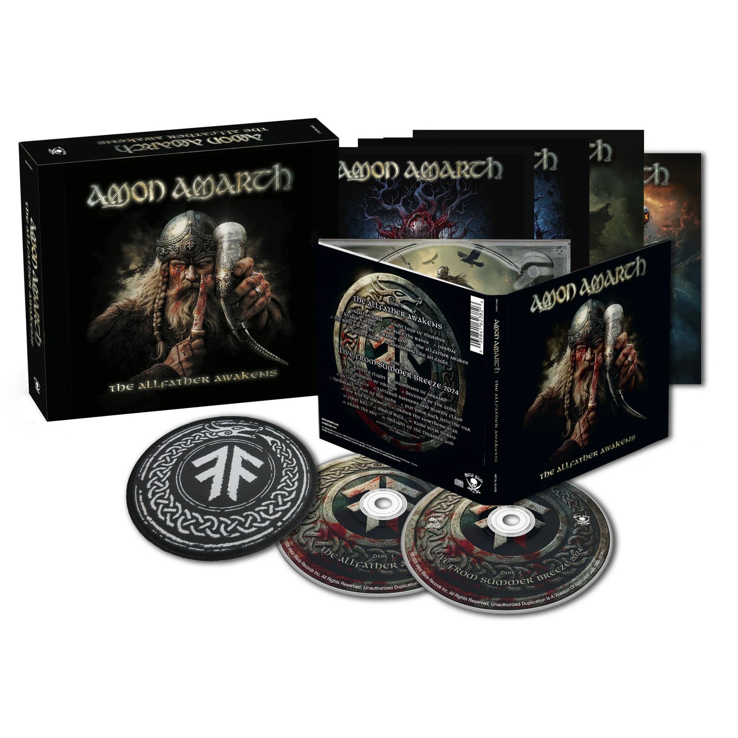 AMON AMARTH - The Allfather Awakens 2CD BOX EXCLUSIVE (PREORDER)