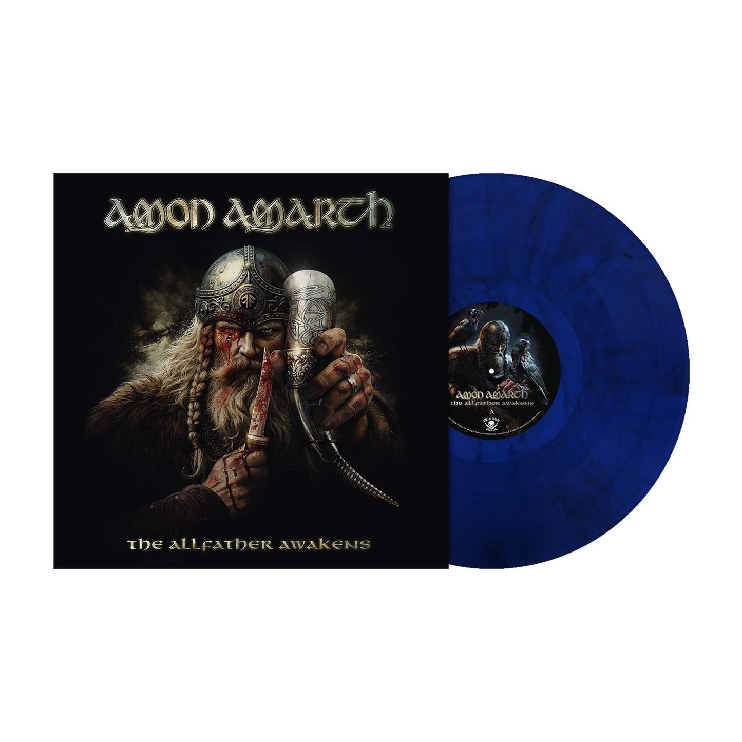AMON AMARTH - The Allfather Awakens LP (Wave Ruler Blue) (PREORDER)