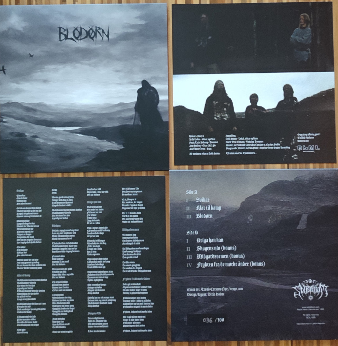 BLODØRN - Blodørn LP (PREORDER)