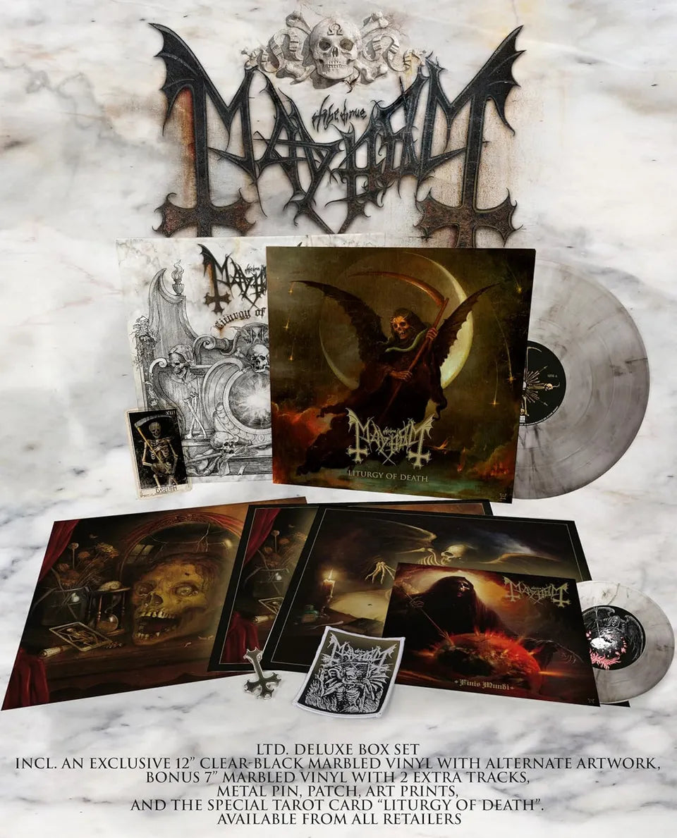 MAYHEM - Liturgy Of Death DELUXE BOXSET (PREORDER)