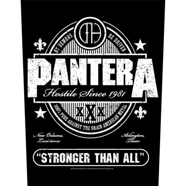 PANTERA - Stronger Than All PATCH