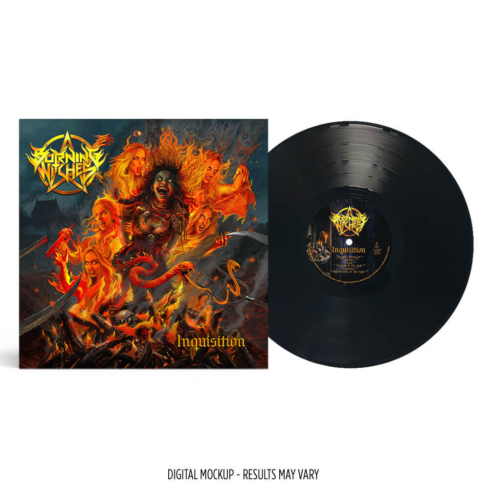 BURNING WITCHES - Inquisition LP