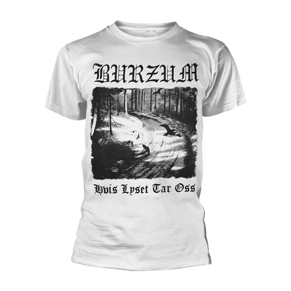 BURZUM - Hvis Lyset Tar Oss WHITE T-SHIRT
