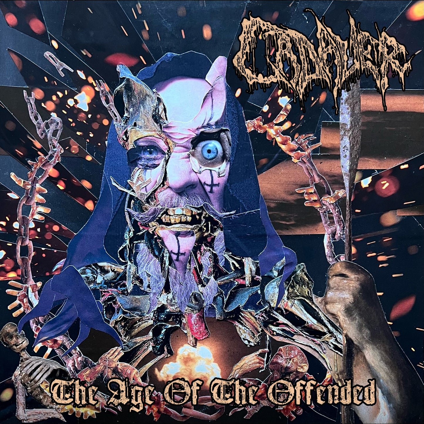 CADAVER - The Age Of The Offended LP (BLUE/ ORANGE)