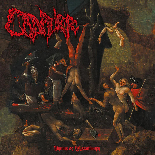 CADAVER - Hymns Of Misanthropy LP (SPLATTER)