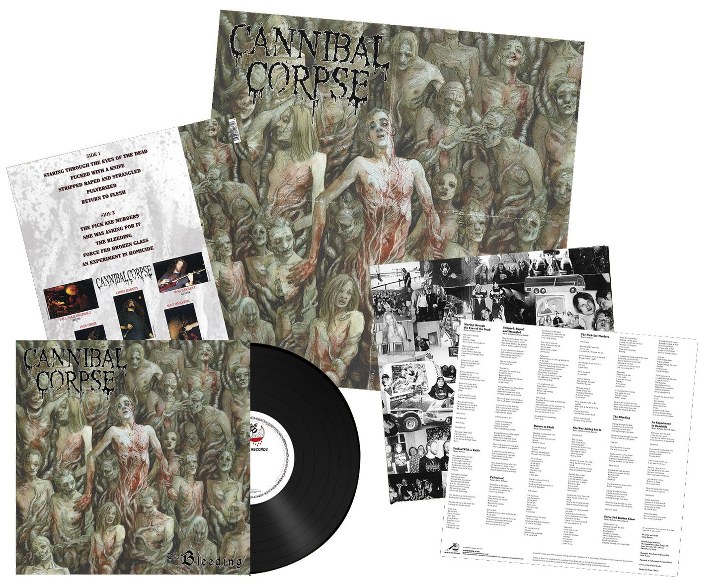 CANNIBAL CORPSE - The Bleeding LP