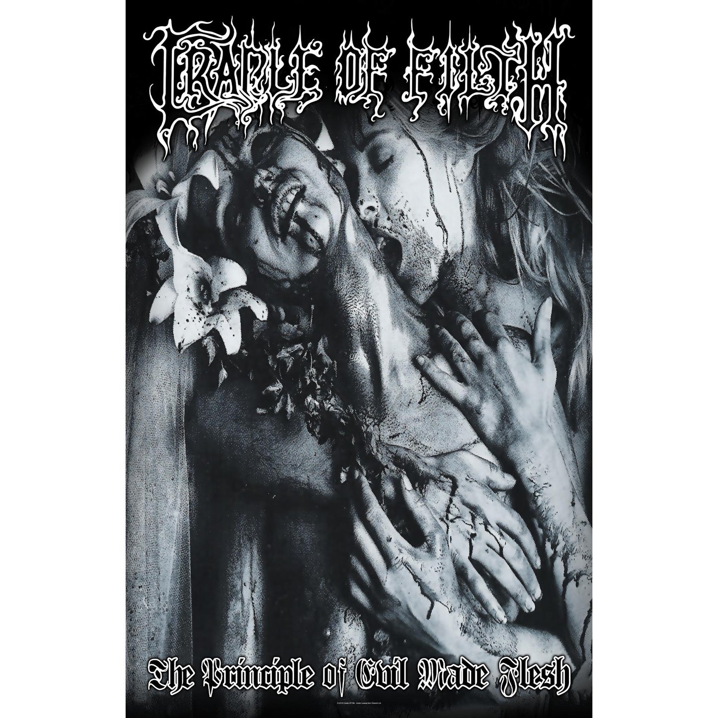 CRADLE OF FILTH - The Principle Of Evil Made Flesh TEXTILE POSTER