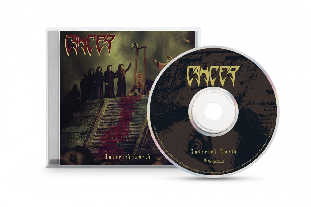 CANCER - Inverted World CD (PREORDER)