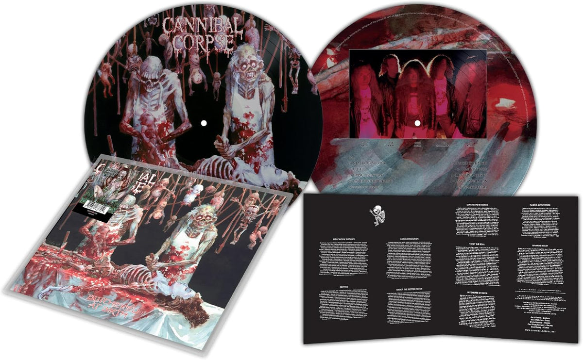 CANNIBAL CORPSE - Butchered At Birth PICTURE DISC LP (PREORDER)