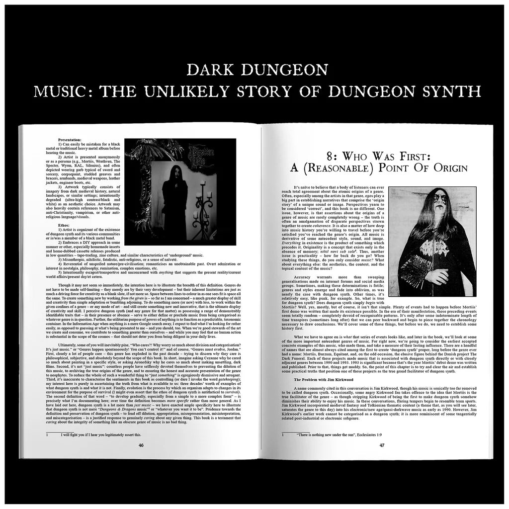 DARK DUNGEON MUSIC: The unlikely story of Dungeon Synth hardback BOOK