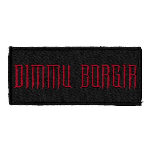 DIMMU BORGIR - Logo Red PATCH