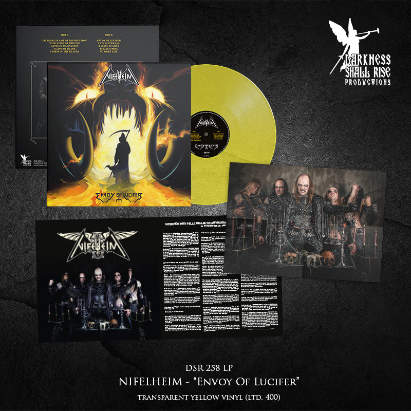 NIFELHEIM - Envoy Of Lucifer LP (YELLOW)
