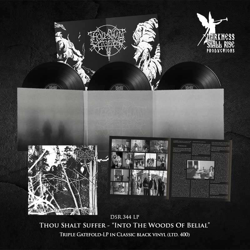 THOU SHALT SUFFER – Into The Woods of Belial 3LP (PREORDER)