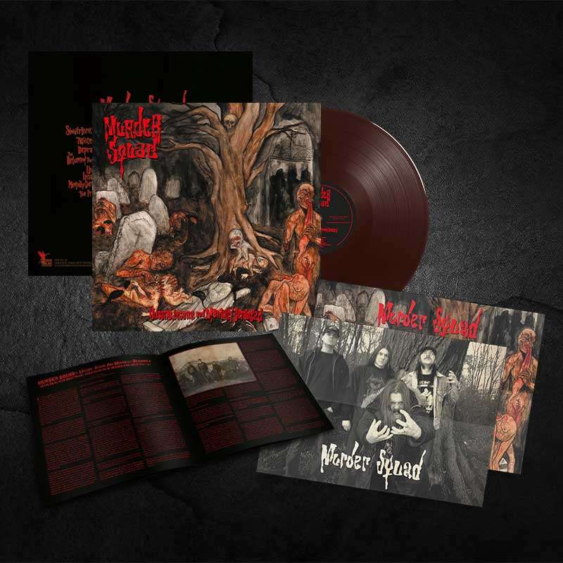 MURDER SQUAD – Unsane, Insane and Mentally Deranged LP (BROWN) (PREORDER)