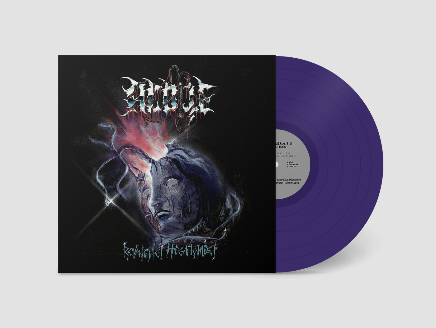 AÇOITE - Revanche! Hecatombe! LP (PURPLE)
