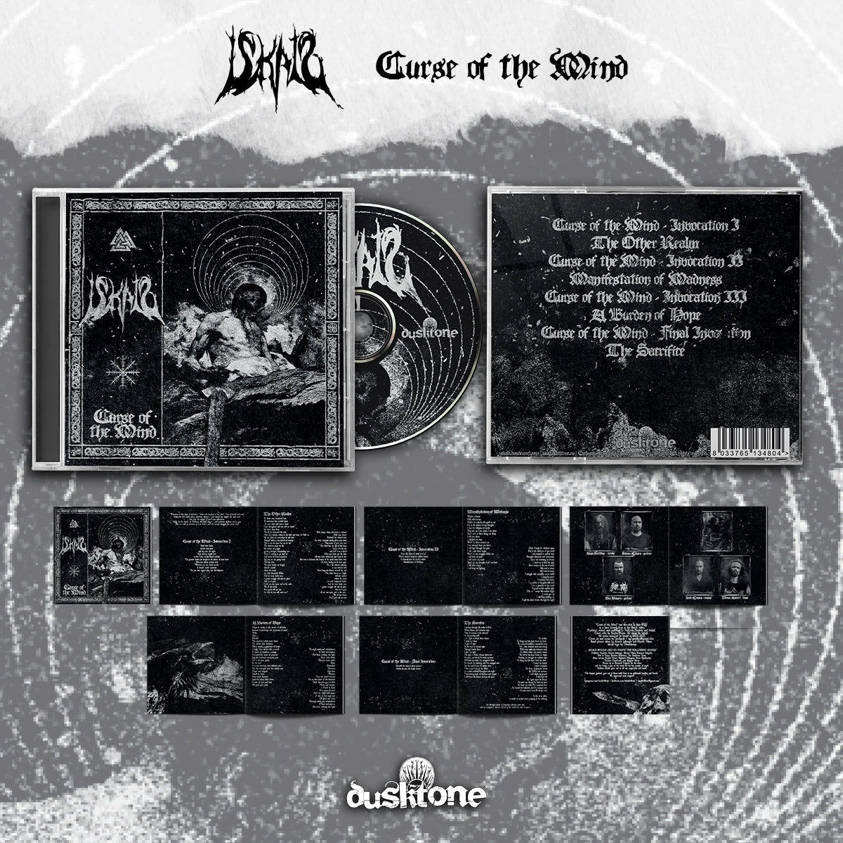 ISKALD – Curse Of The Mind CD (PREORDER)