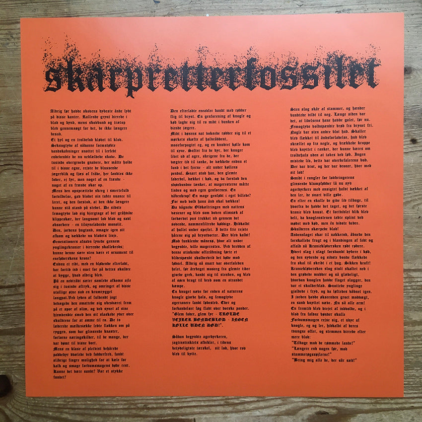 BRODER - Skarpretterfossilet LP