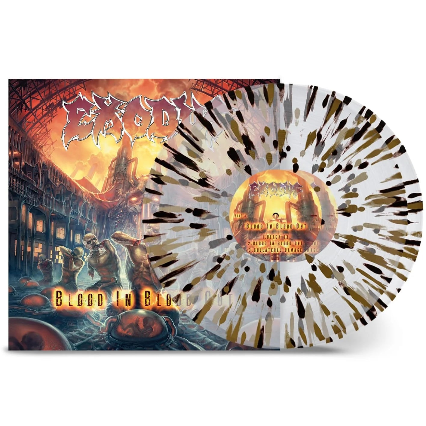EXODUS Blood In Blood Out 2LP (SPLATTER)