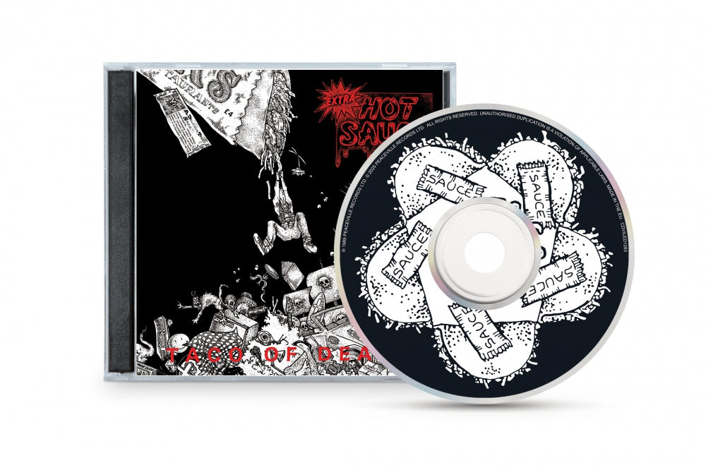 EXTRA HOT SAUCE - Taco Of Death CD