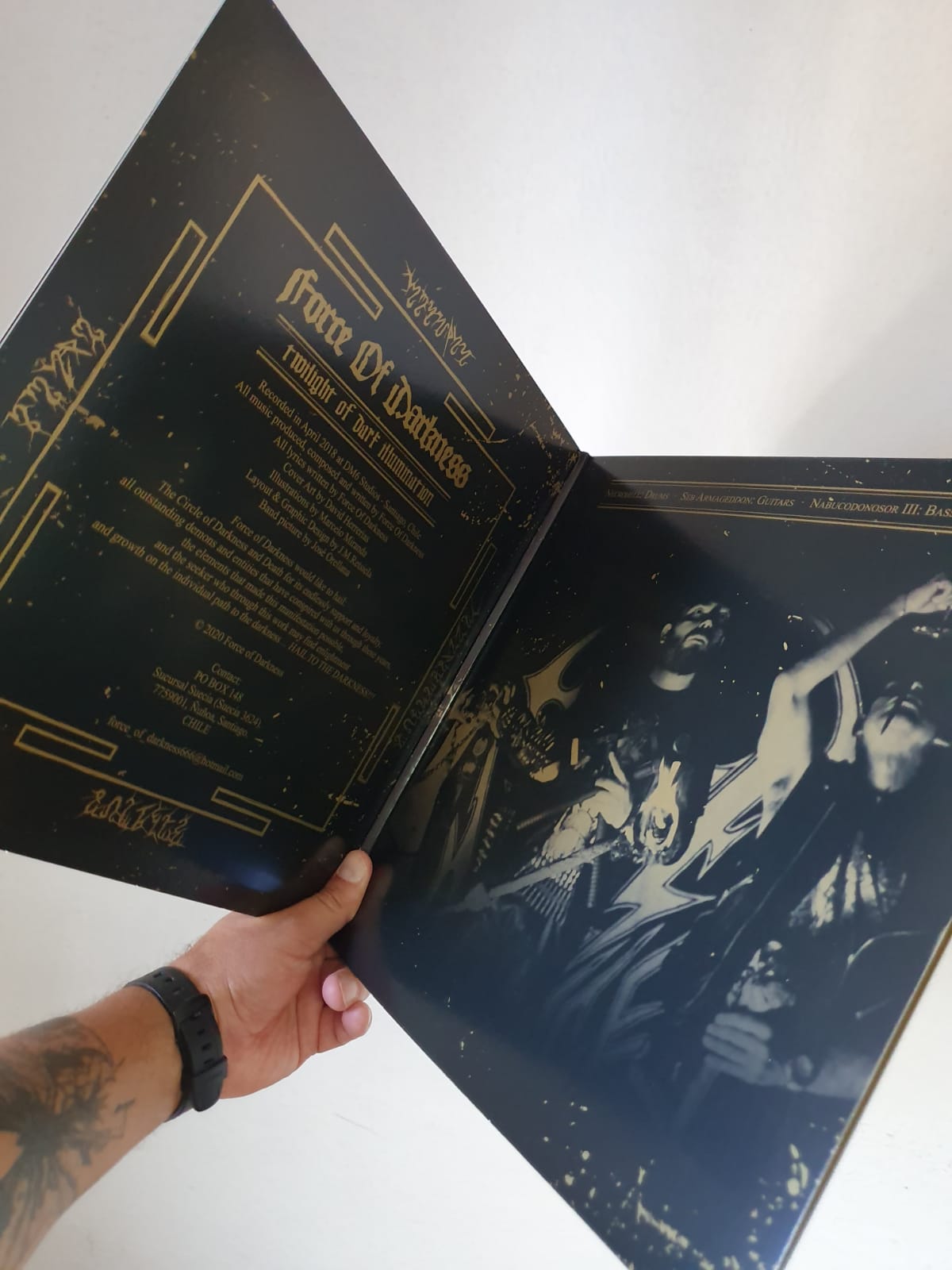 FORCE OF DARKNESS - Twilight of Dark Illumination LP