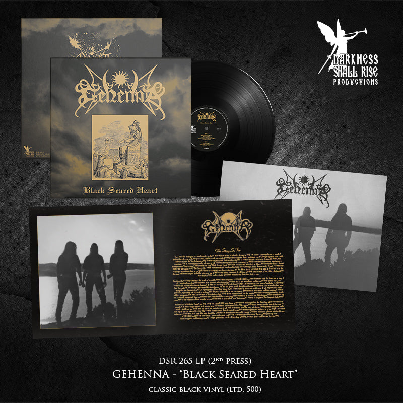 GEHENNA - Black Seared Heart LP