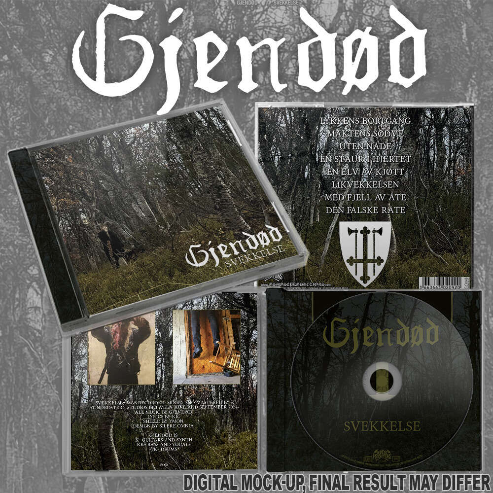 GJENDØD - Svekkelse CD (PREORDER)