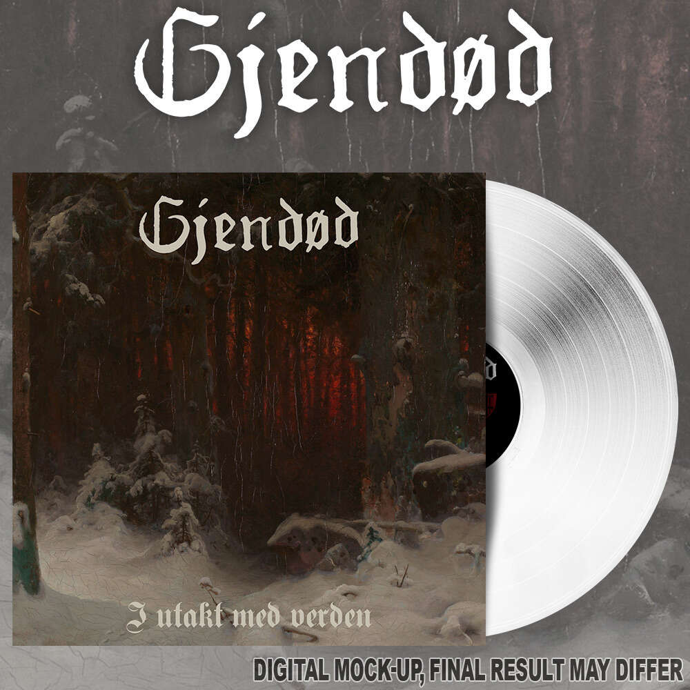 GJENDØD - I utakt med verden LP (WHITE)