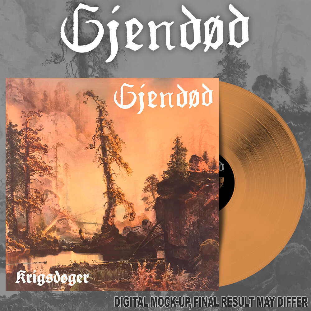 GJENDØD - Krigsdøger LP (BEER)