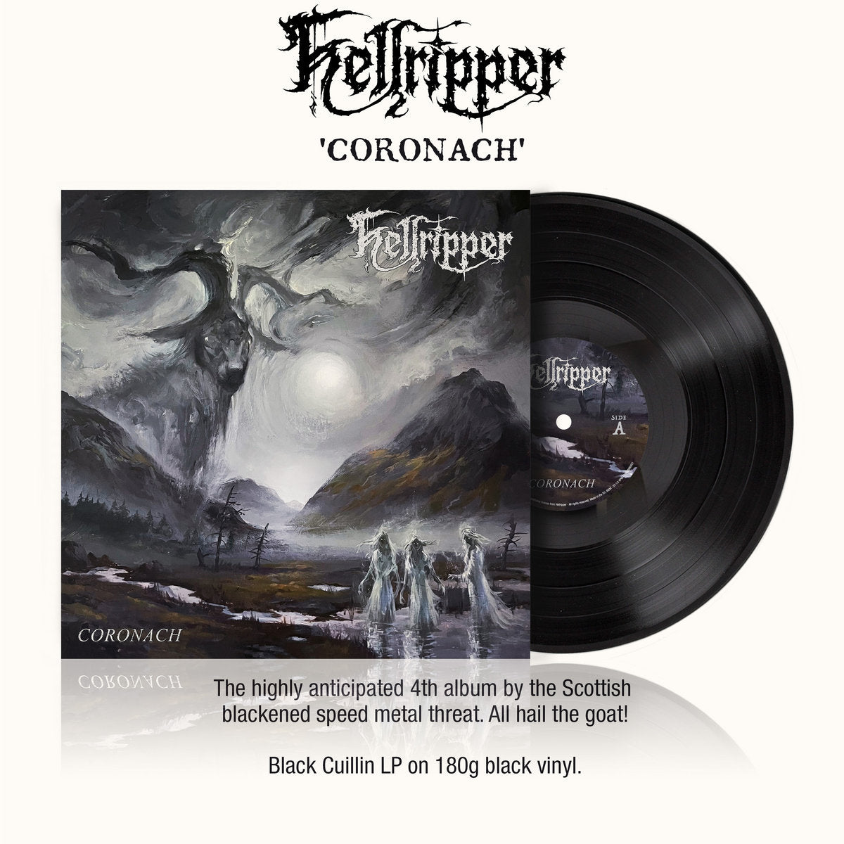 HELLRIPPER - Coronach LP (PREORDER)
