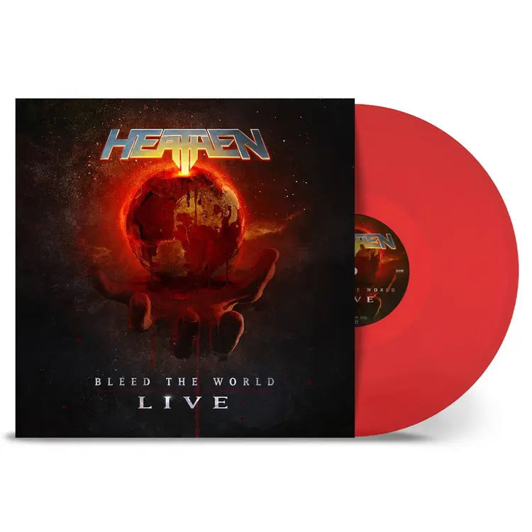 HEATHEN - Bleed The World: Live LP (RED) (PREORDER)