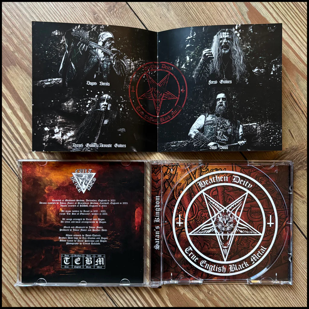 HEATHEN DEITY - Satan's Kingdom CD