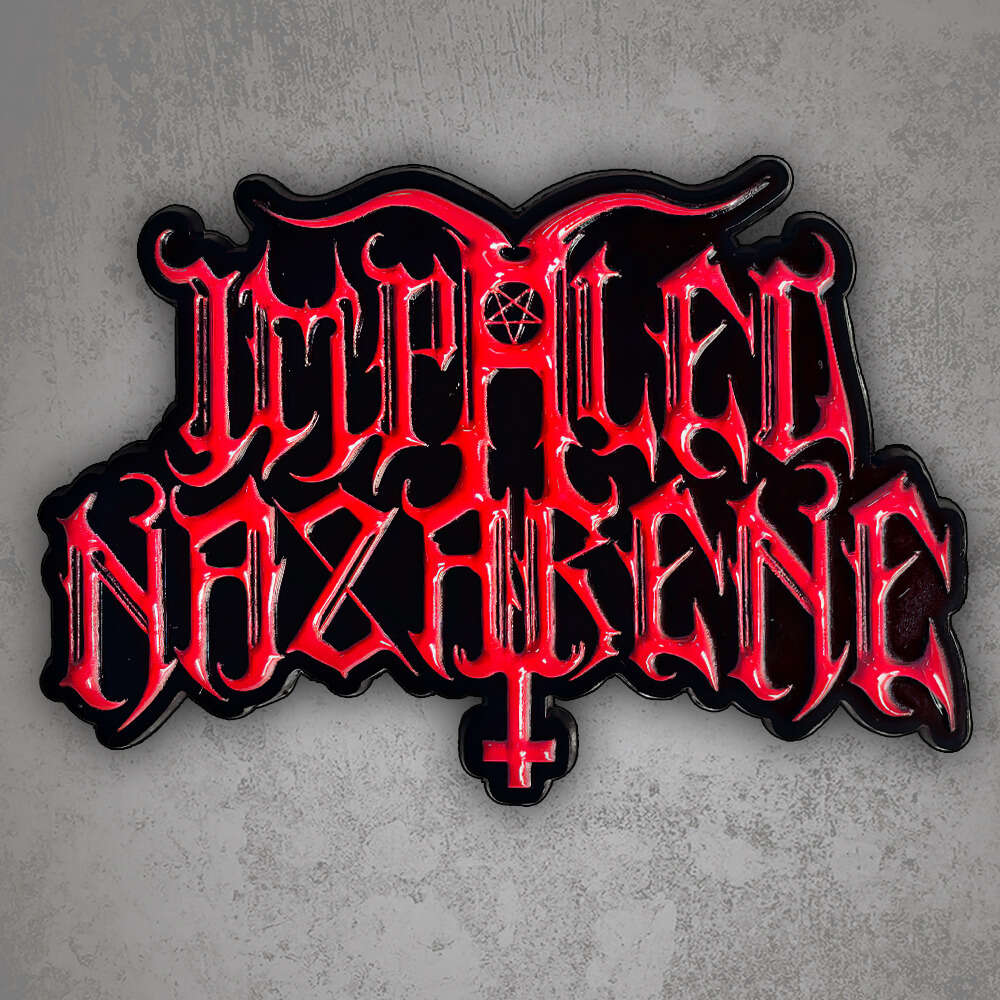 IMPALED NAZARENE - Red Logo PIN