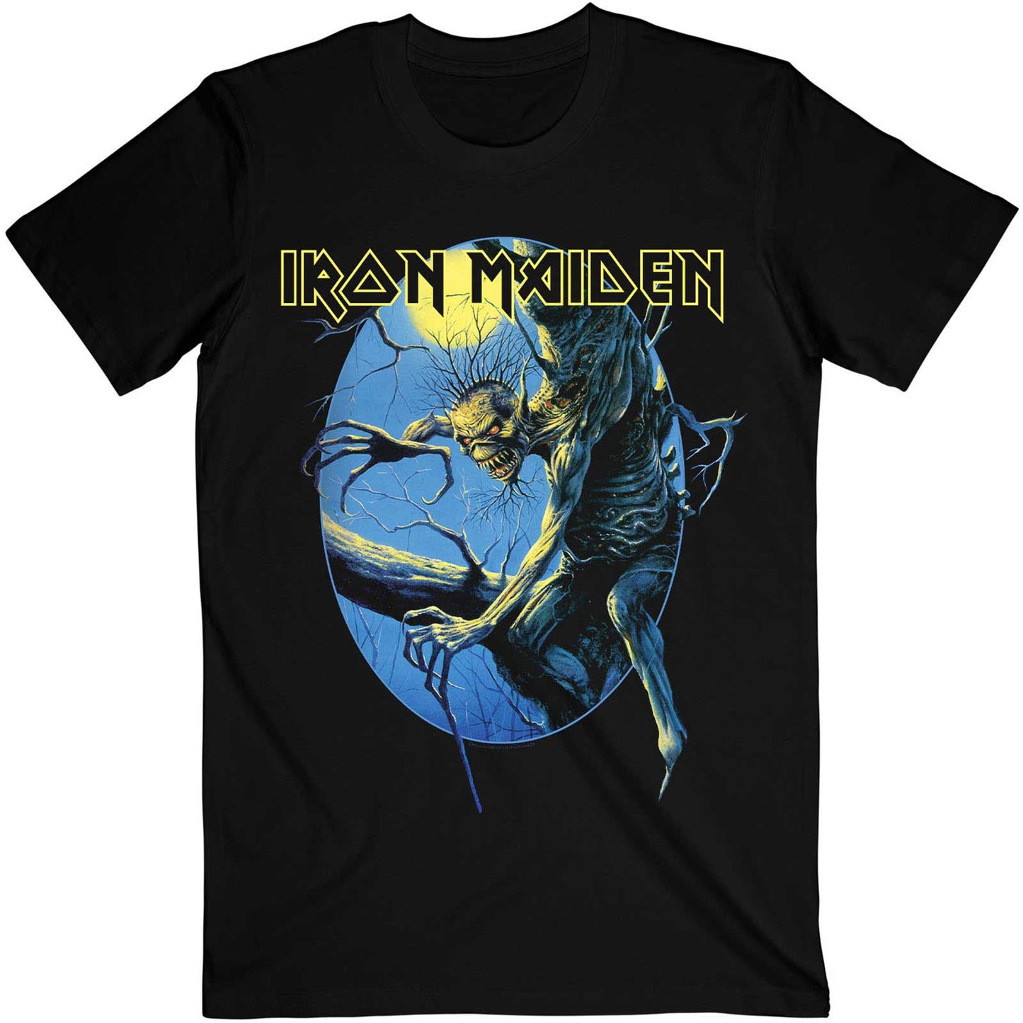 IRON MAIDEN- Fear Of The Dark Oval Eddie T-SHIRT