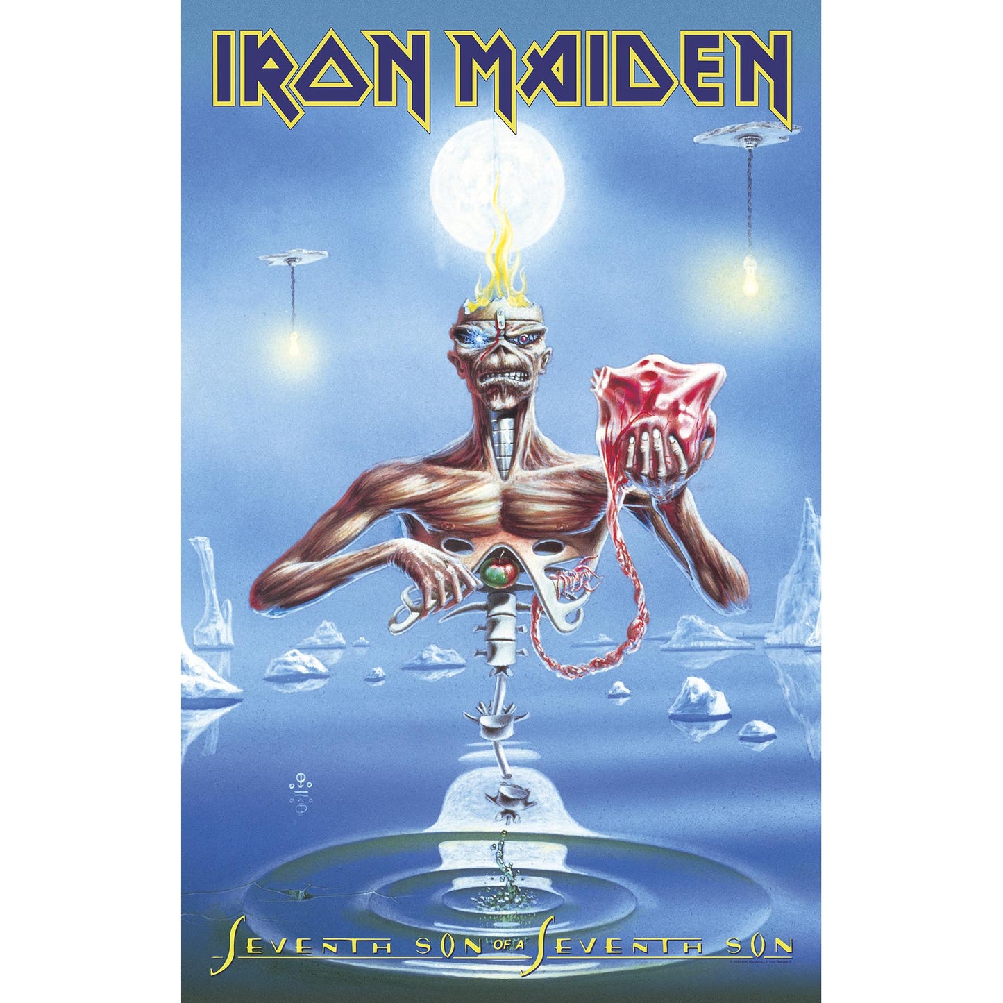 IRON MAIDEN - Seventh Son Of A Seventh Son TEXTILE POSTER