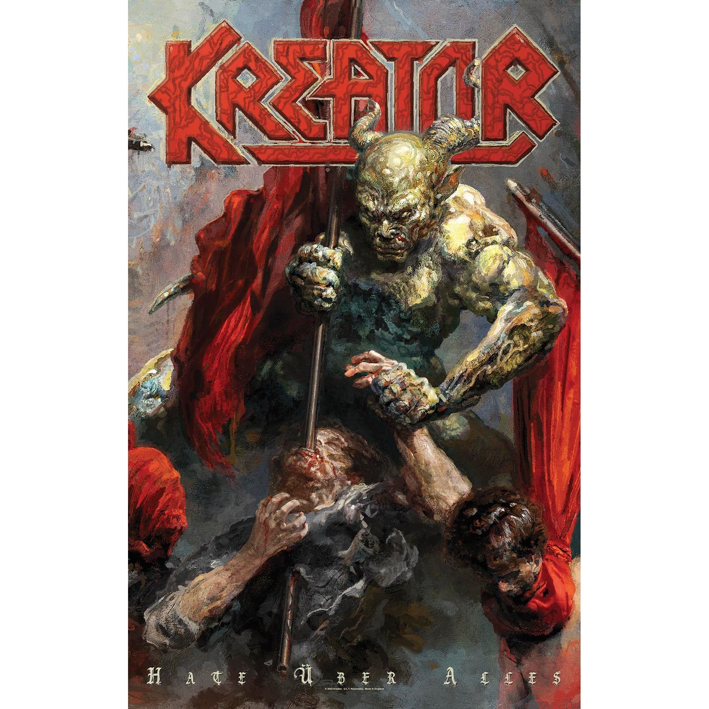KREATOR - Hate Uber Alles TEXTILE POSTER