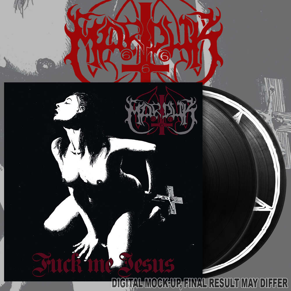MARDUK - Fuck Me Jesus MLP (BLACK/ WHITE)