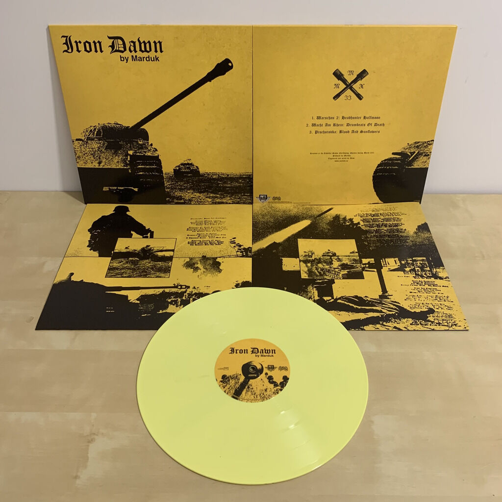 MARDUK - Iron Dawn (YELLOW) 12'' MLP