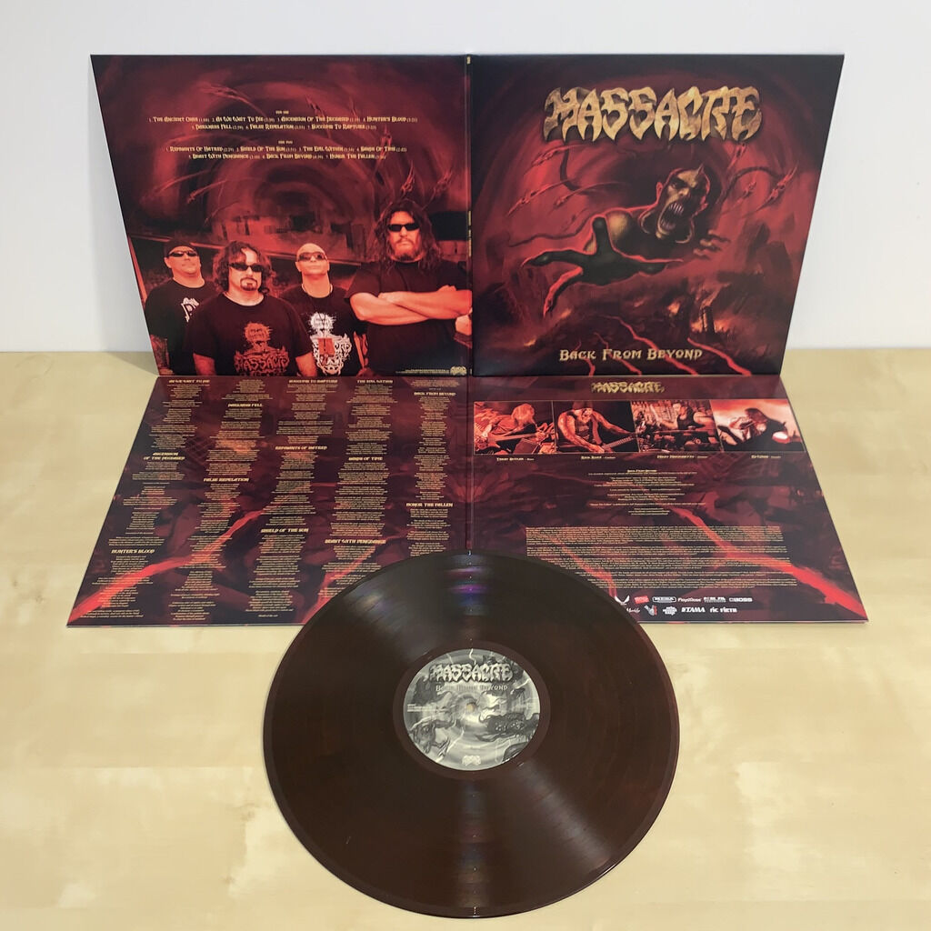 MASSACRE - Back From Beyond LP (RED)
