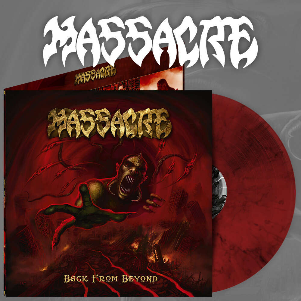 MASSACRE - Back From Beyond LP (RED)