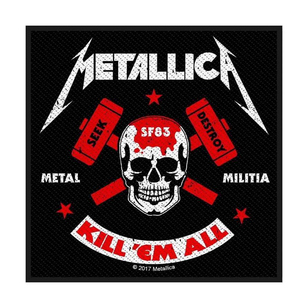 METALLICA - Metal Militia PATCH