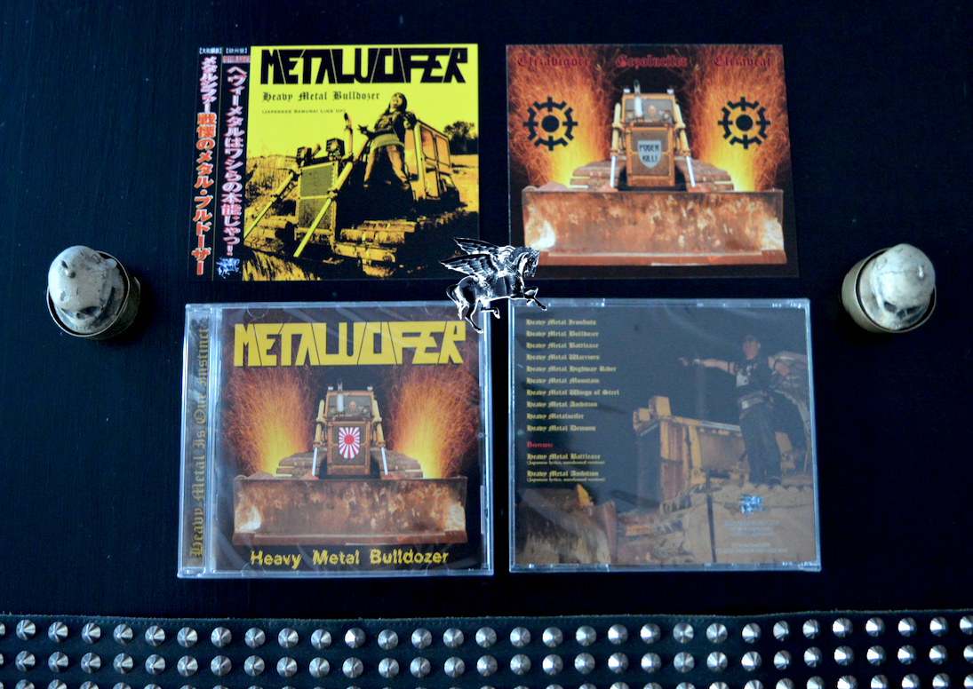 METALUCIFER - Heavy Metal Bulldozer (Japanese Line Up) CD + OBI